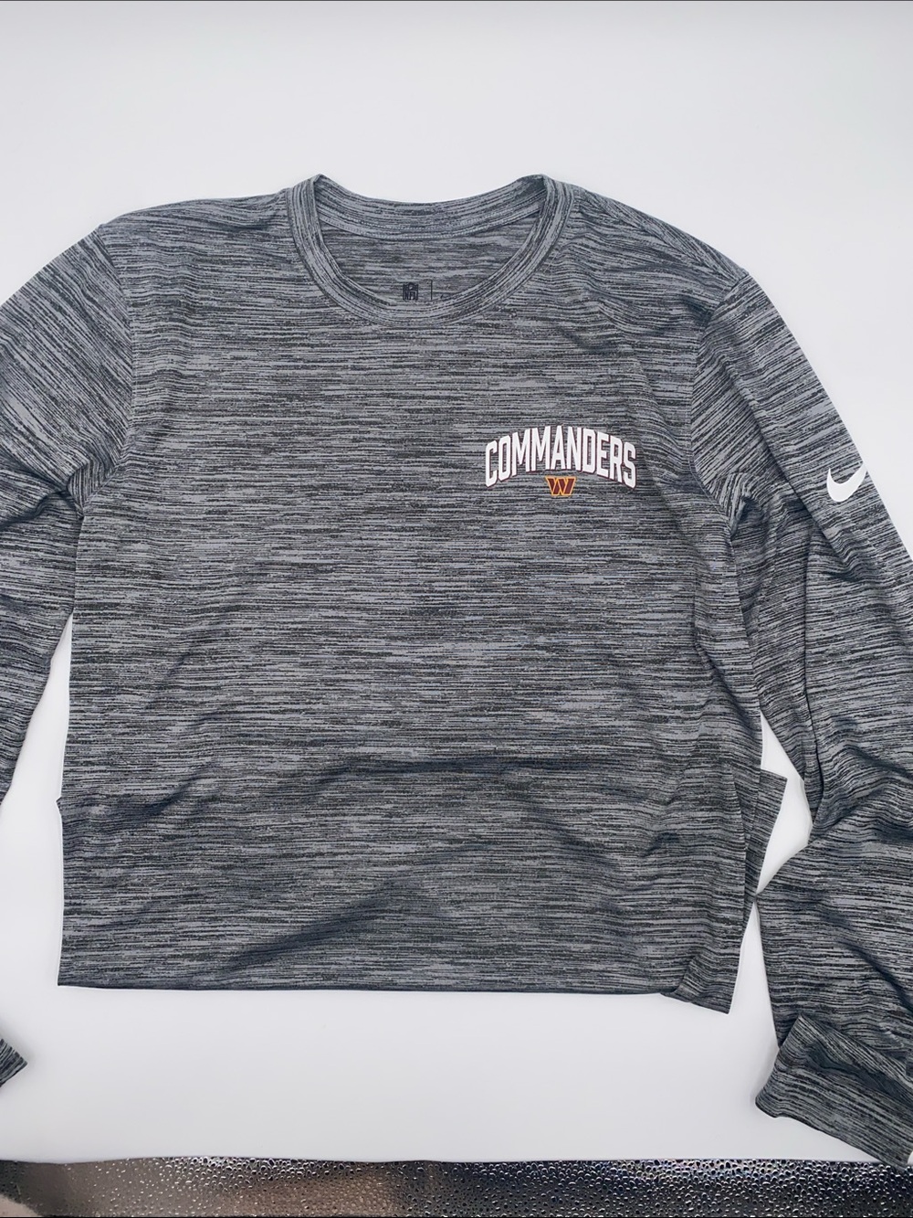 Nike NFL Training Camp Crewneck Commanders long sleeve T size S